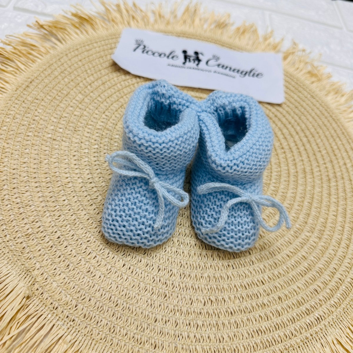 Babbucce Laccio taglia 0 - 6 mesi - Piccole Canaglie - PC22931