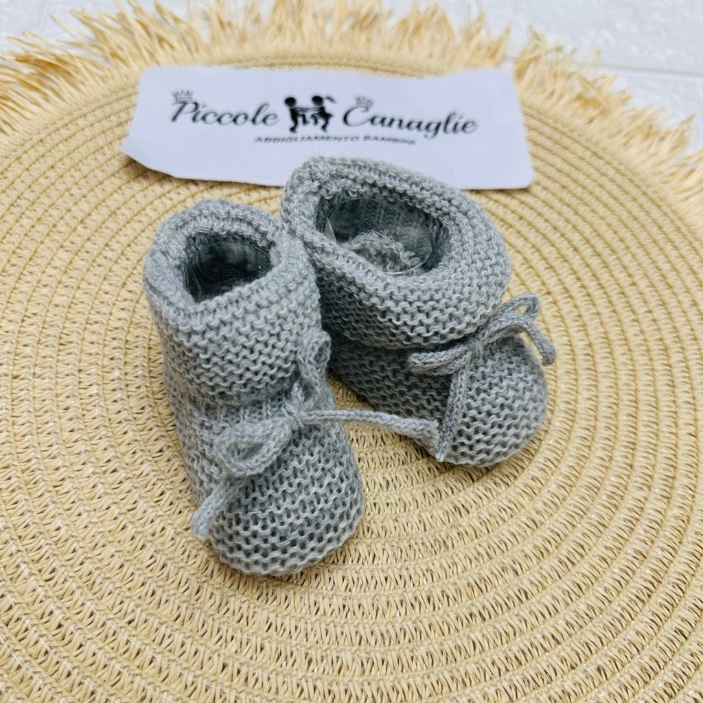 Babbucce Laccio taglia 0 - 6 mesi - Piccole Canaglie - PC22931