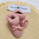 Babbucce Laccio taglia 0 - 6 mesi - Piccole Canaglie - PC22931