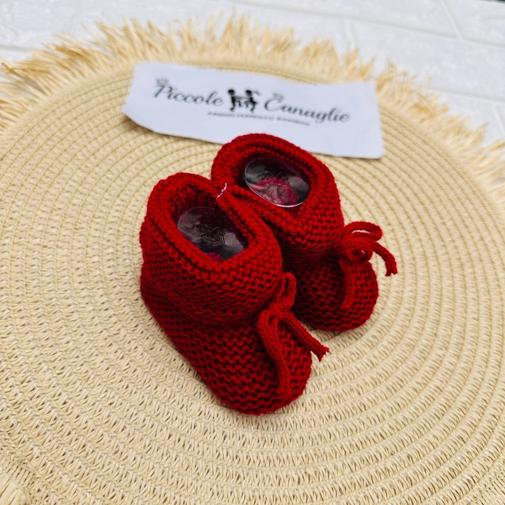 Babbucce Laccio taglia 0 - 6 mesi - Piccole Canaglie - PC22931