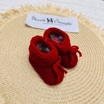 Babbucce Laccio taglia 0 - 6 mesi - Piccole Canaglie - PC22931