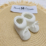 Babbucce Laccio taglia 0 - 6 mesi - Piccole Canaglie - PC22931