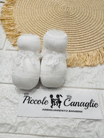 Babbucce Merletto Neonata 1197p - Piccole Canaglie - PC28499