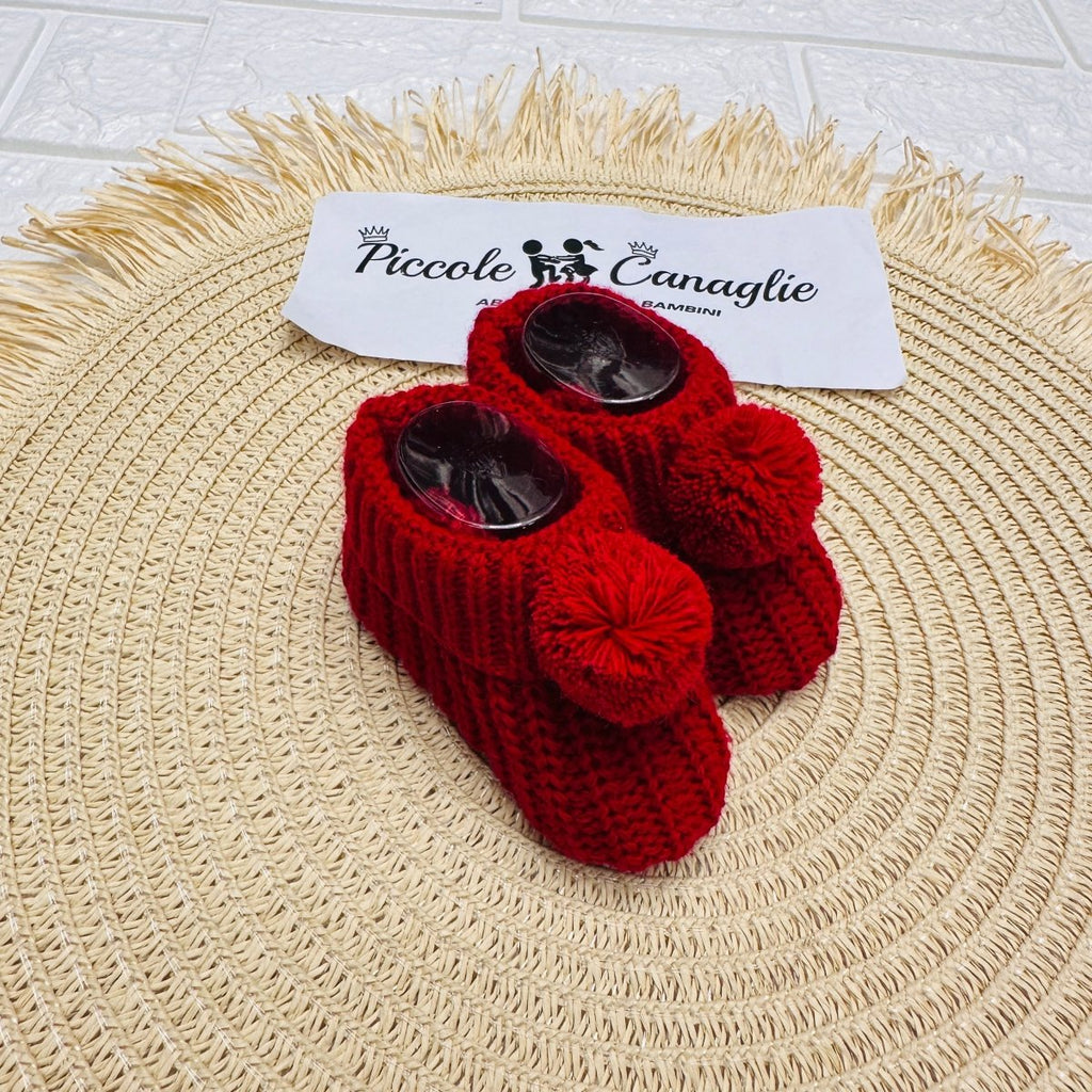 Babbucce Pon Pon Taglia 0 - 6 mesi - Piccole Canaglie - PC22922