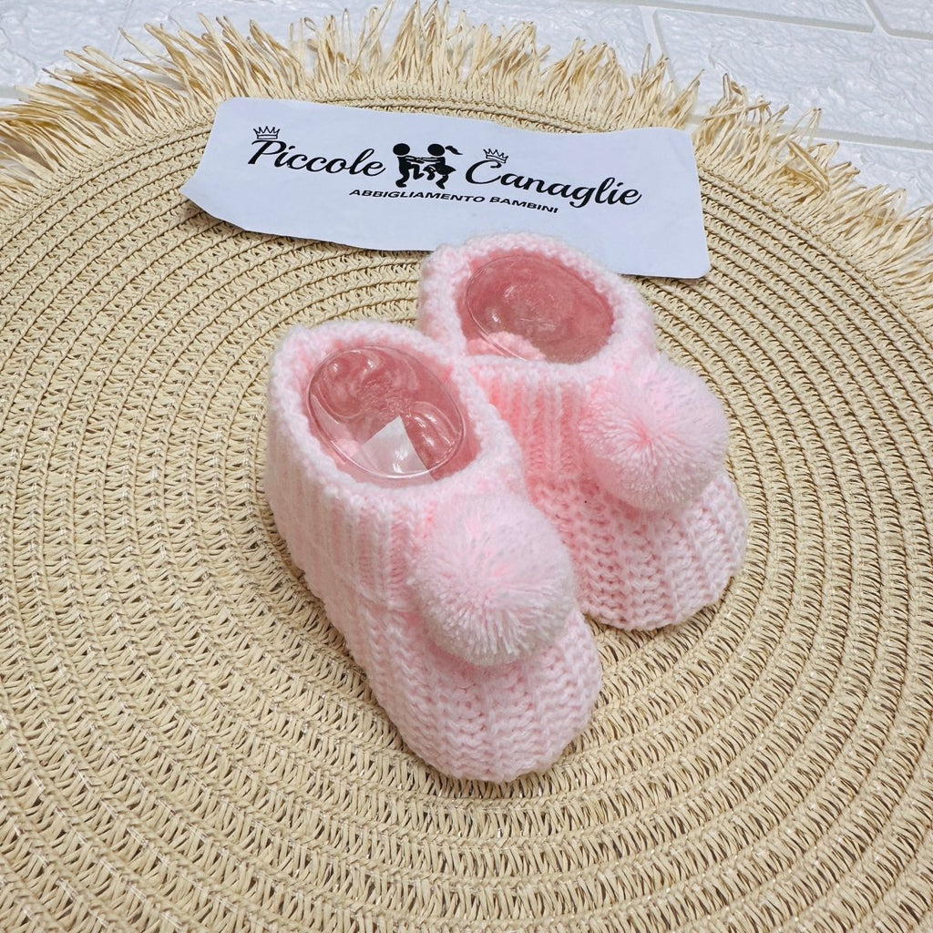 Babbucce Pon Pon Taglia 0 - 6 mesi - Piccole Canaglie - PC22922