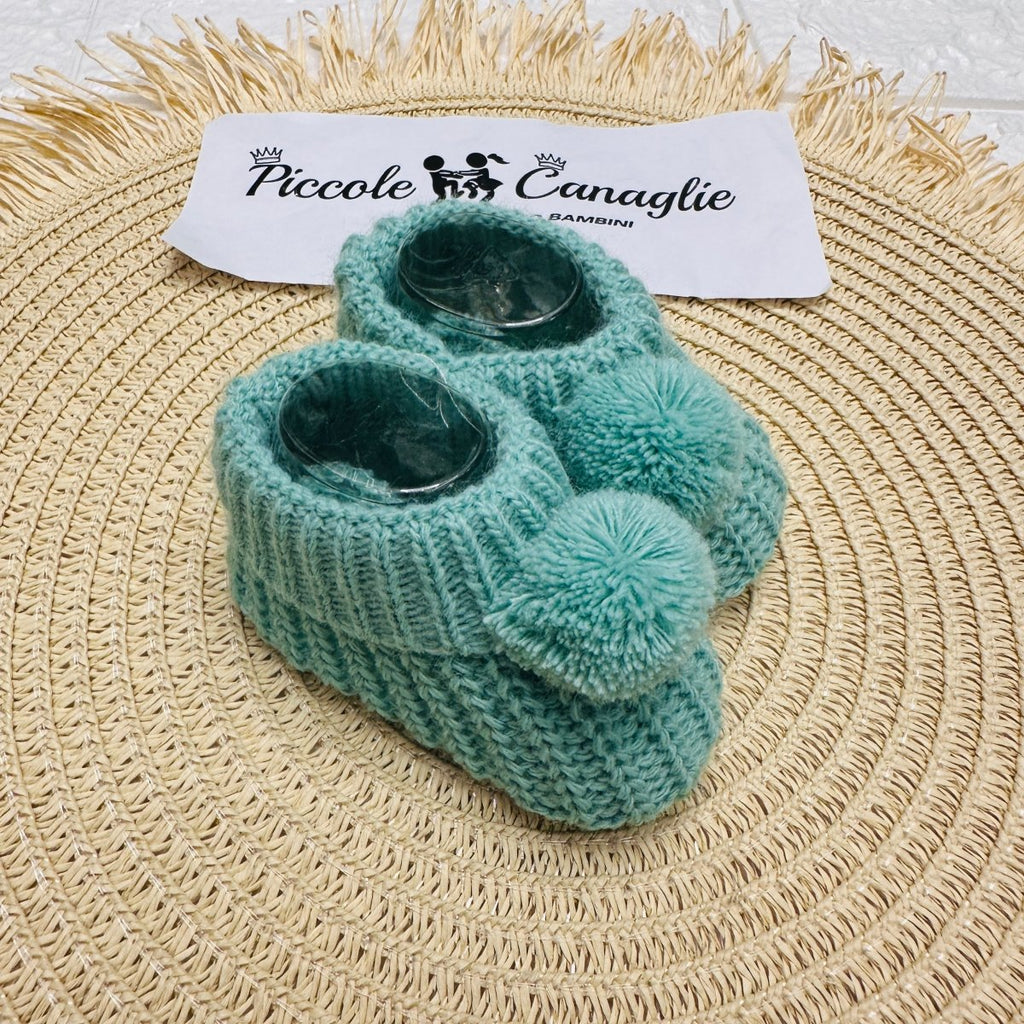 Babbucce Pon Pon Taglia 0 - 6 mesi - Piccole Canaglie - PC22922