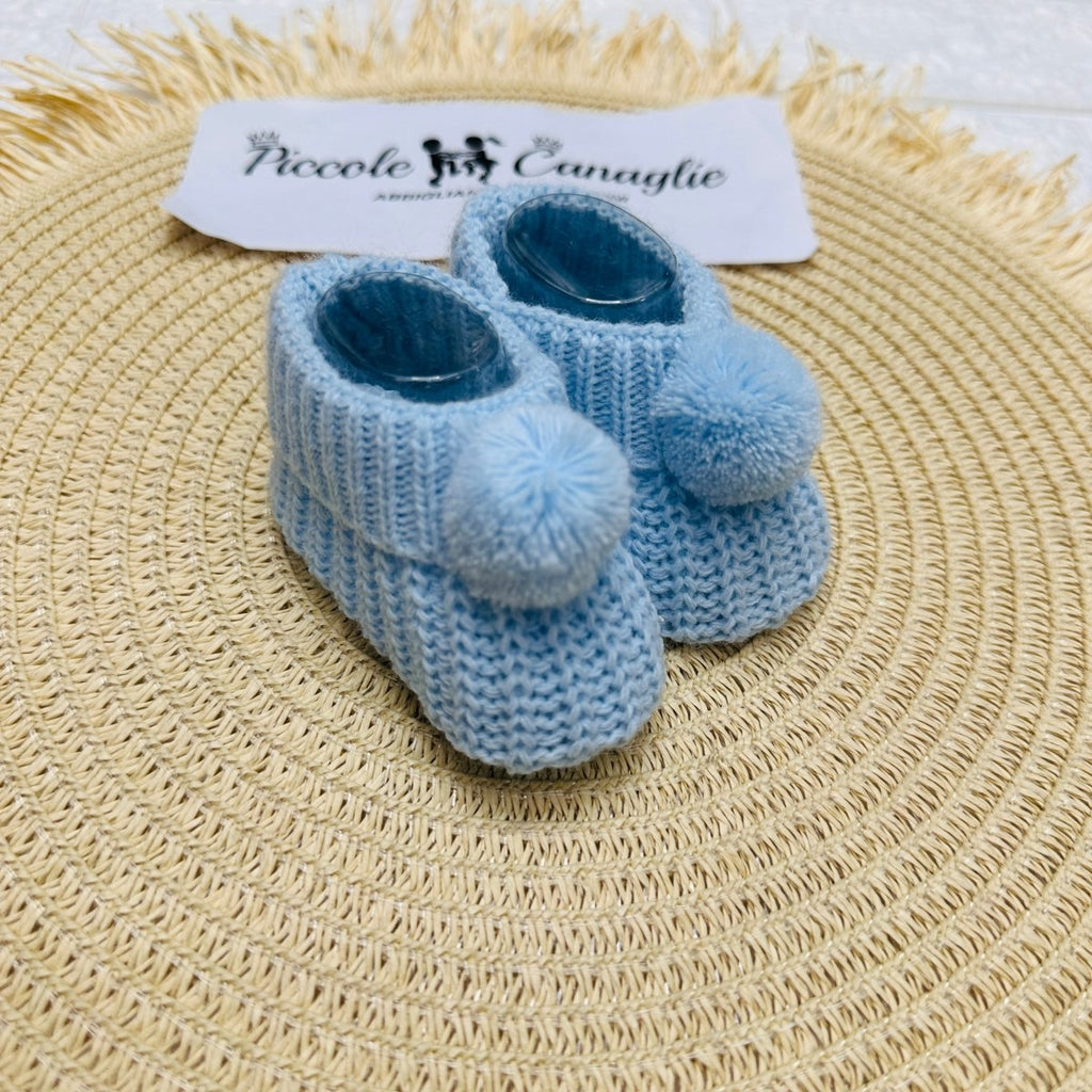 Babbucce Pon Pon Taglia 0 - 6 mesi - Piccole Canaglie - PC22922