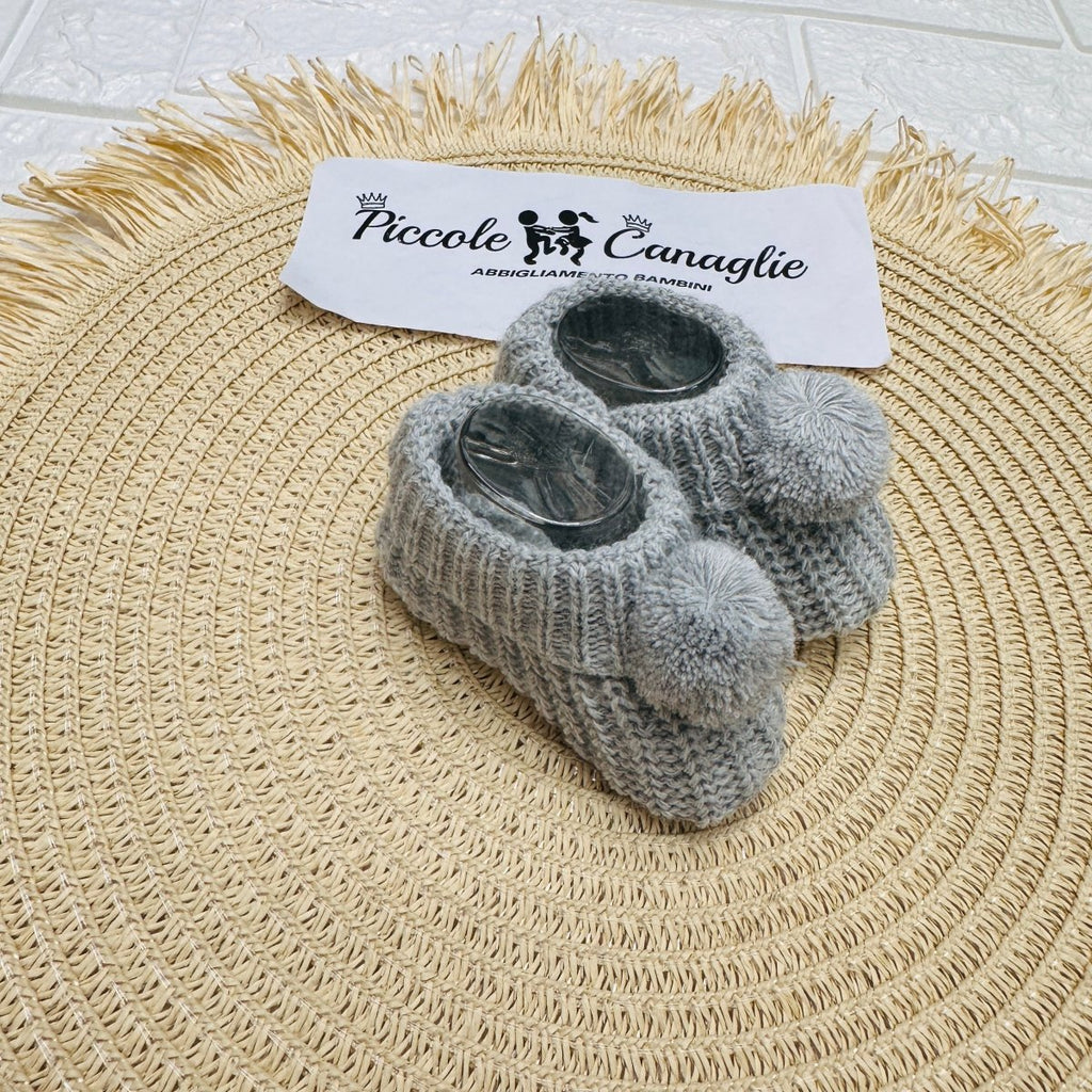 Babbucce Pon Pon Taglia 0 - 6 mesi - Piccole Canaglie - PC22922