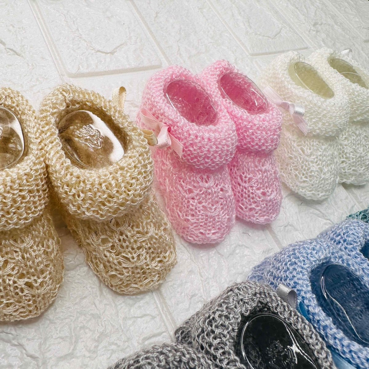 Babbucce uncinetto - Piccole Canaglie - PC20049