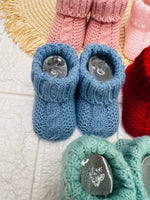 Babbuccia Treccina taglia 0 - 6 mesi - Piccole Canaglie - PC23887