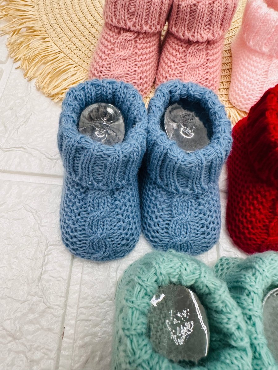 Babbuccia Treccina taglia 0 - 6 mesi - Piccole Canaglie - PC23887