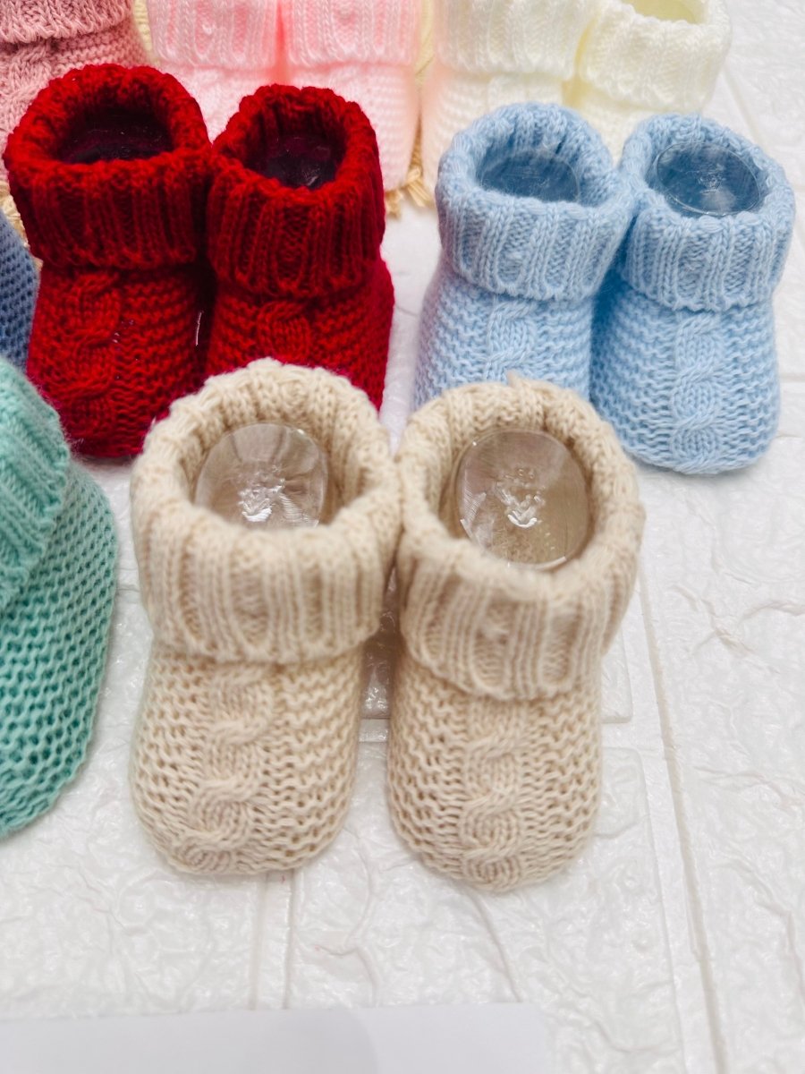 Babbuccia Treccina taglia 0 - 6 mesi - Piccole Canaglie - PC23887