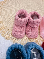 Babbuccia Treccina taglia 0 - 6 mesi - Piccole Canaglie - PC23887