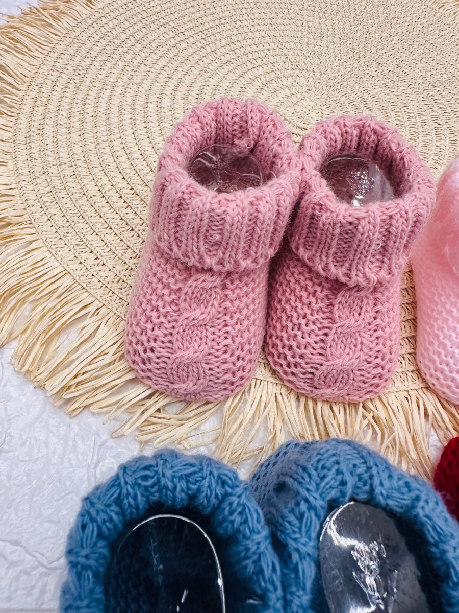 Babbuccia Treccina taglia 0 - 6 mesi - Piccole Canaglie - PC23887