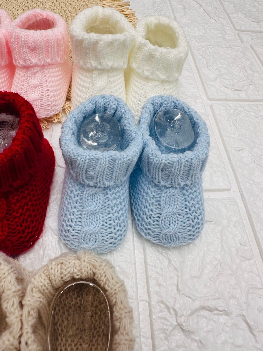 Babbuccia Treccina taglia 0 - 6 mesi - Piccole Canaglie - PC23887