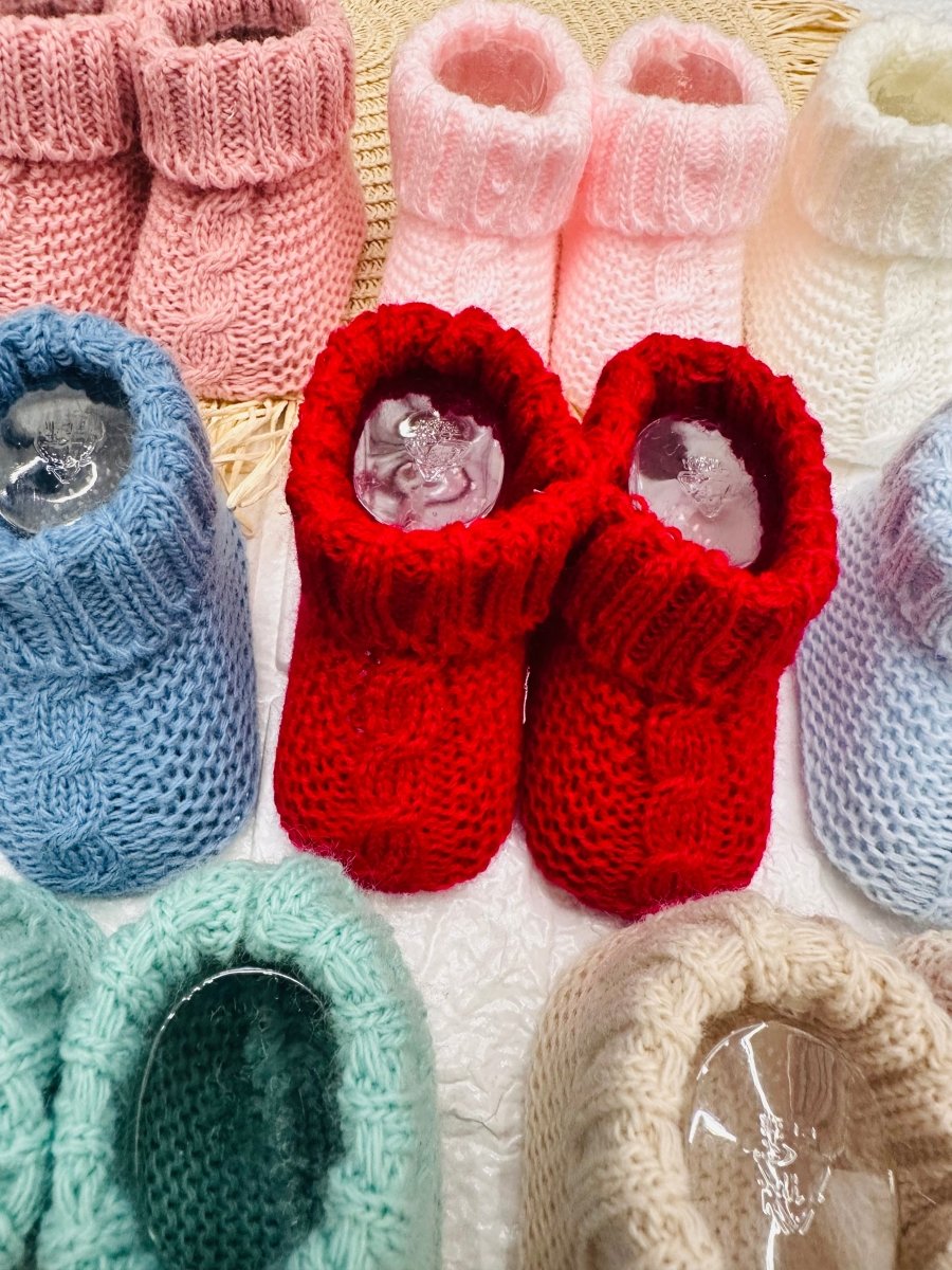 Babbuccia Treccina taglia 0 - 6 mesi - Piccole Canaglie - PC23887