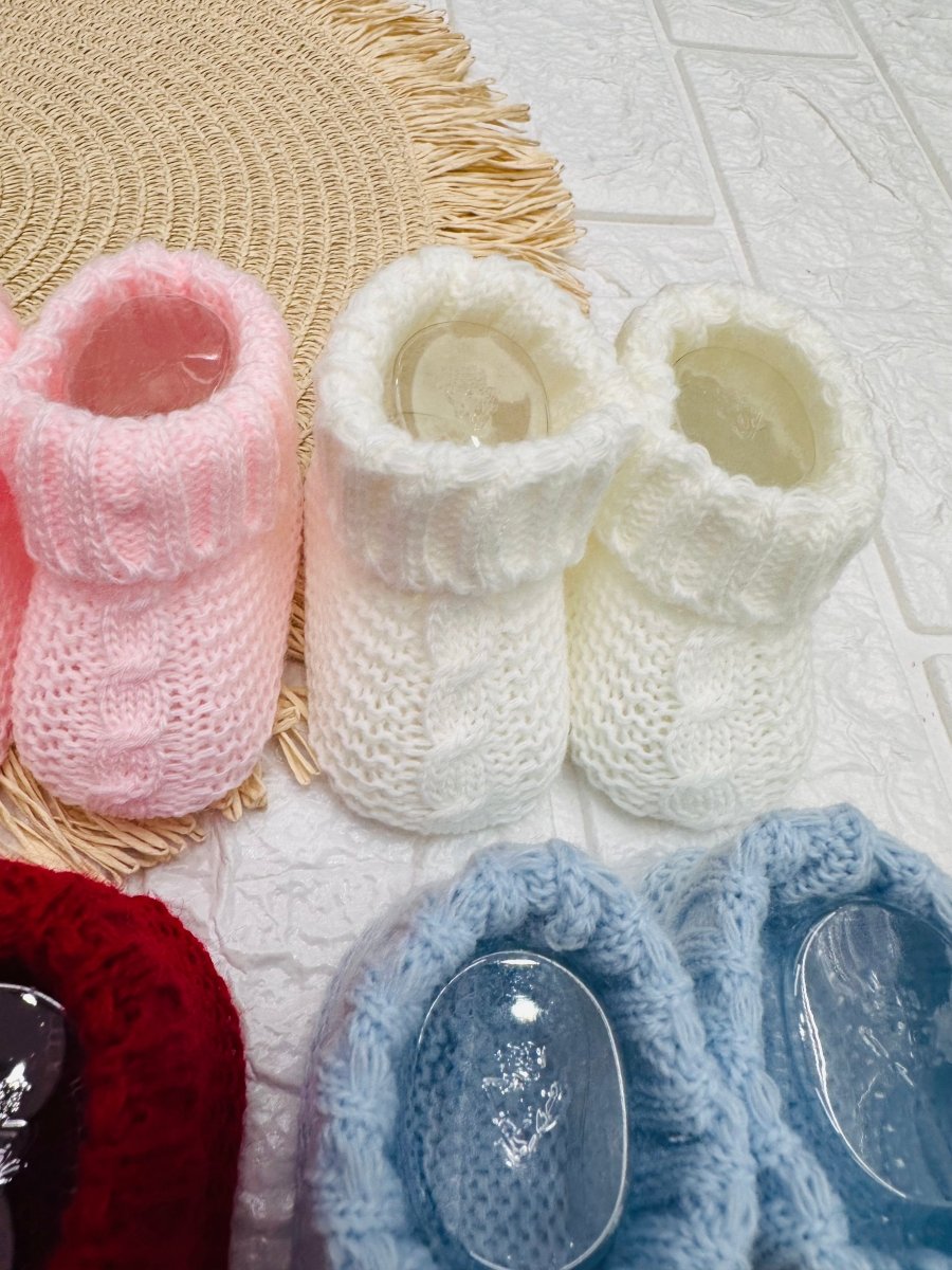 Babbuccia Treccina taglia 0 - 6 mesi - Piccole Canaglie - PC23887