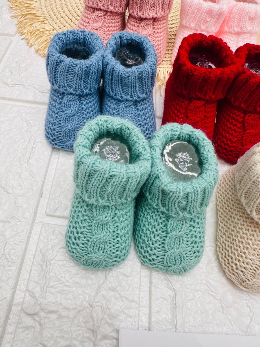 Babbuccia Treccina taglia 0 - 6 mesi - Piccole Canaglie - PC23887