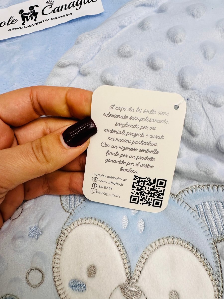 Baby Sacco Nazareno Gabrielli celeste Dis 1 - Piccole Canaglie - PC24050