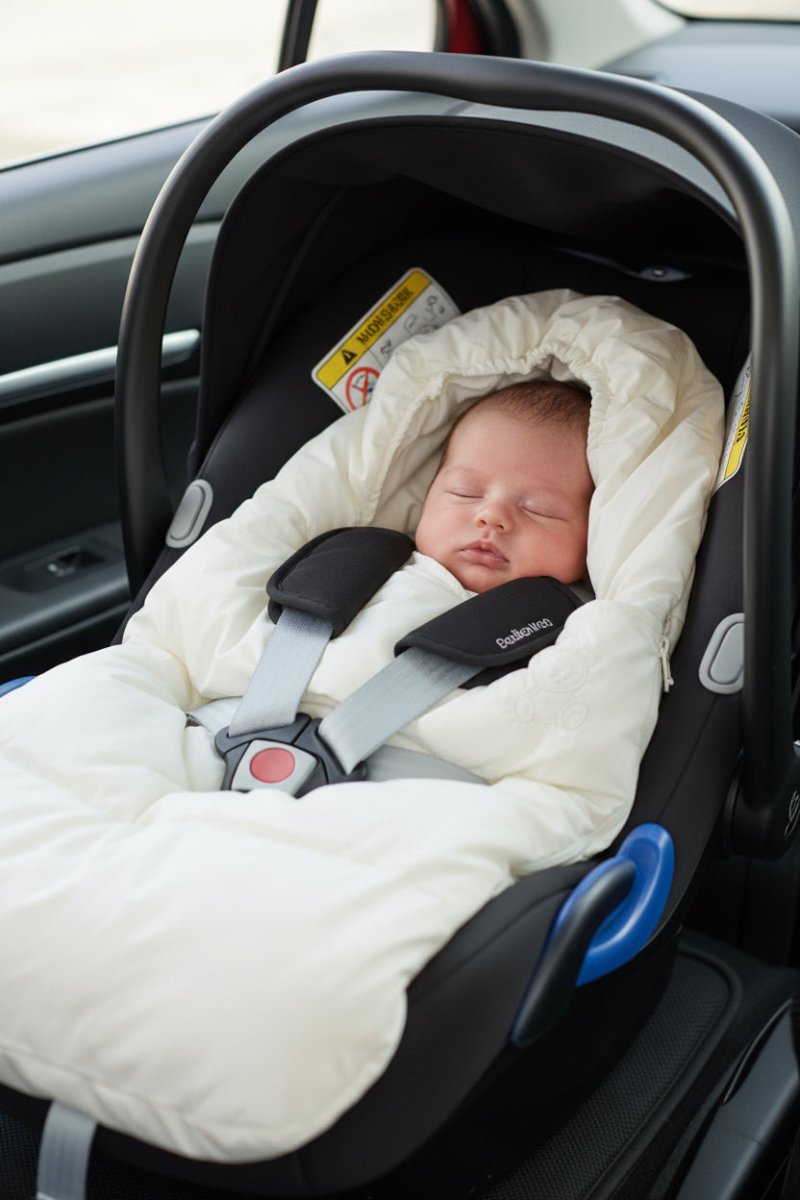 Baby Sacco Ovetto Per Navicella Panna - Piccole Canaglie - PC24965