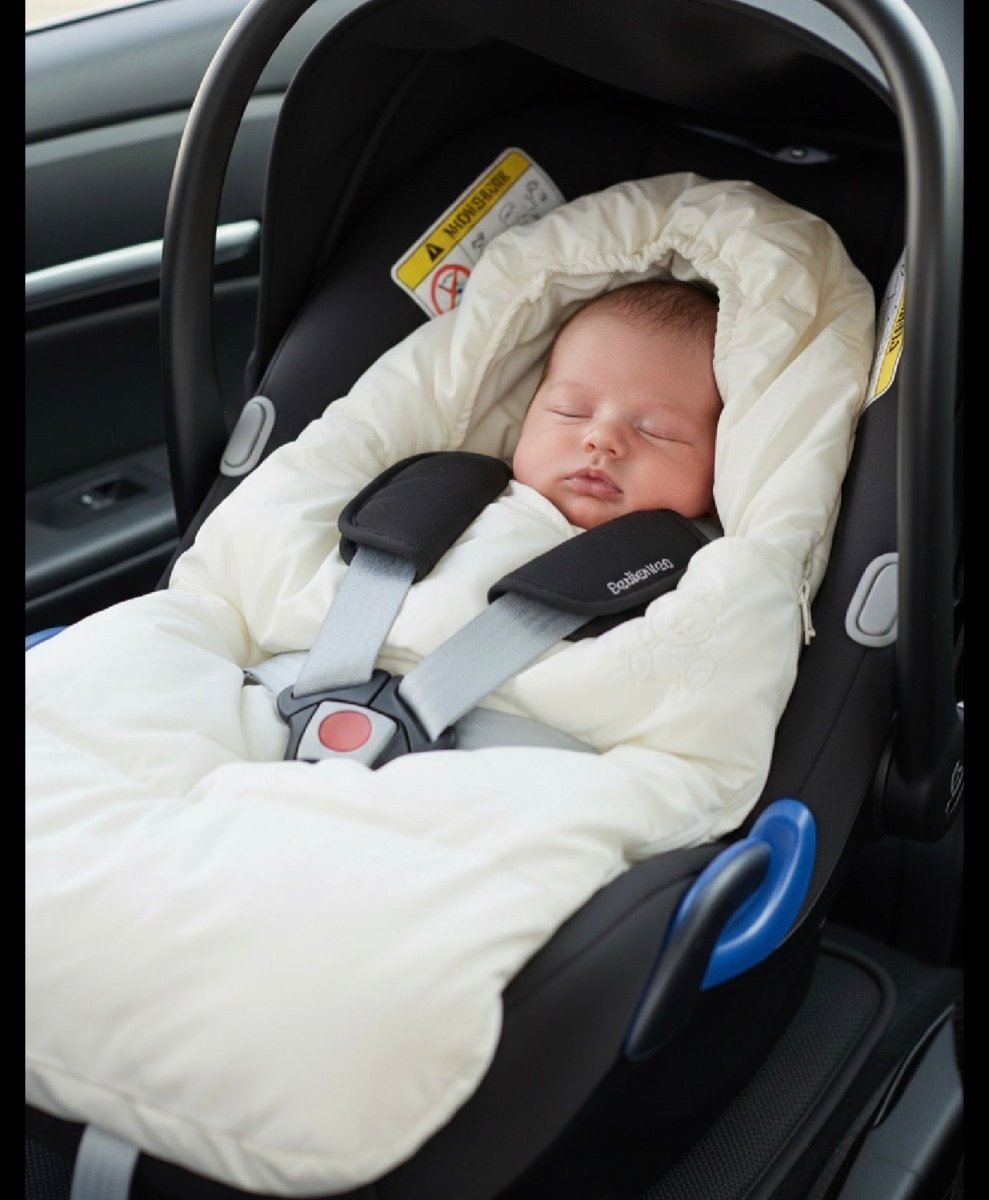 Baby Sacco Ovetto Per Navicella Panna - Piccole Canaglie - PC24965