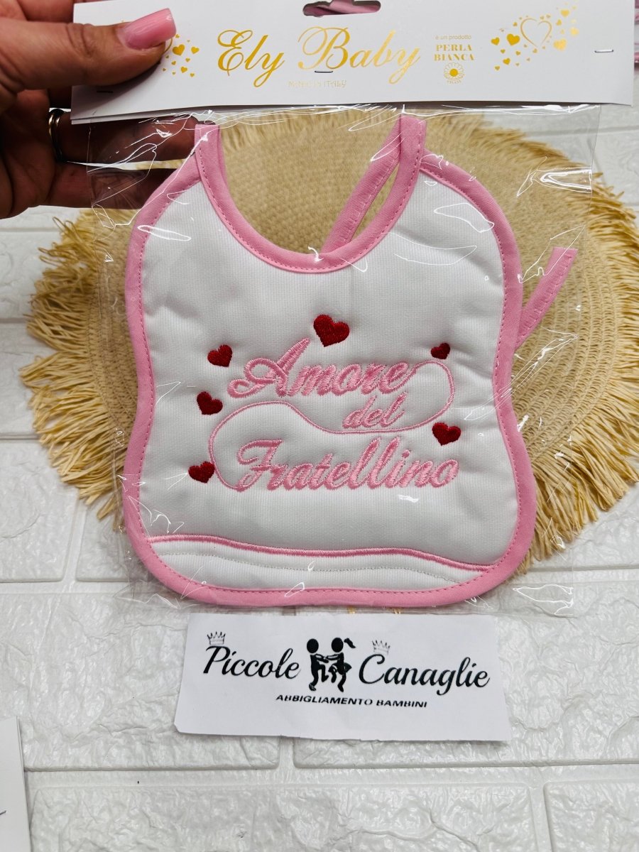 Bavetta Amore Del Fratellino Rosa - Piccole Canaglie - PC27592