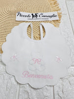 Bavetta benvenuta rosa B019 - Piccole Canaglie - PC23785