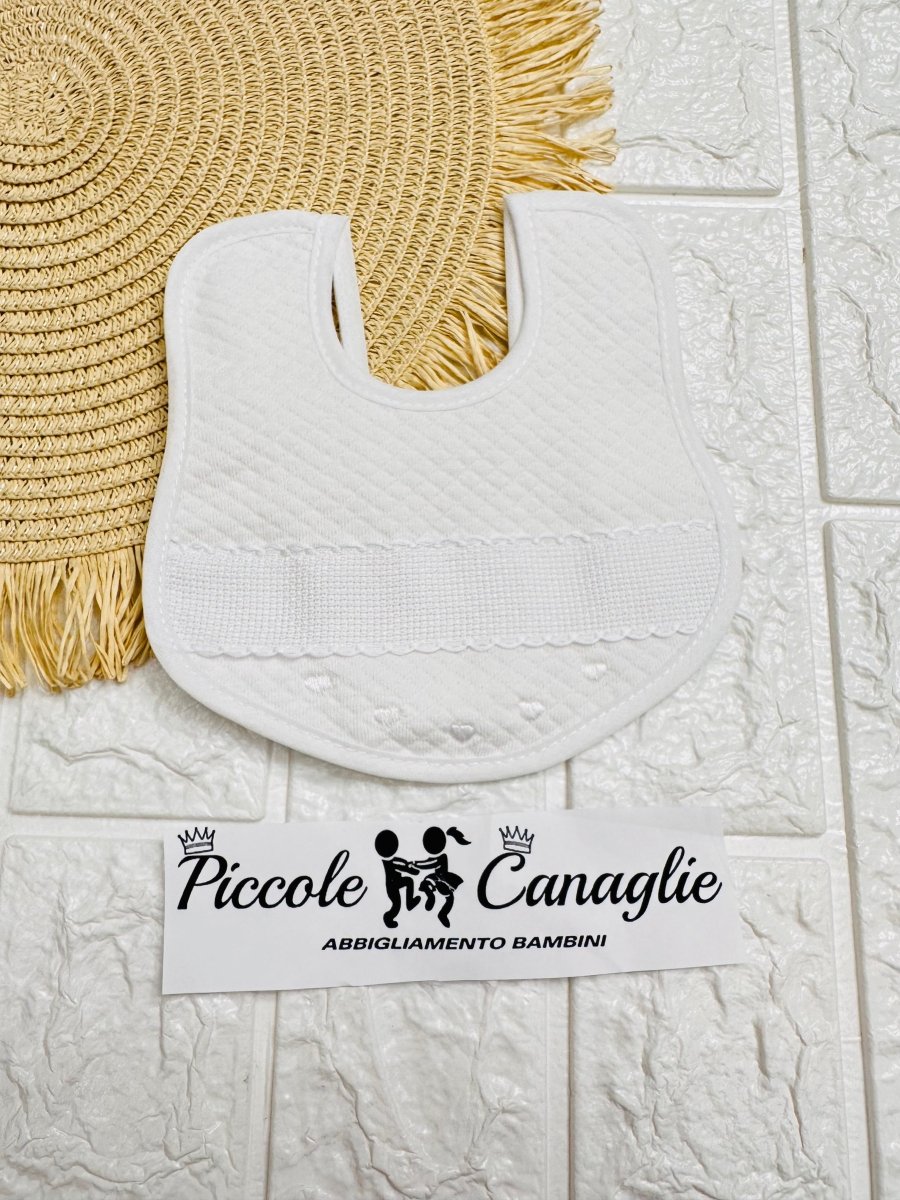 Bavetta bianca personalizzami - Piccole Canaglie - PC23763