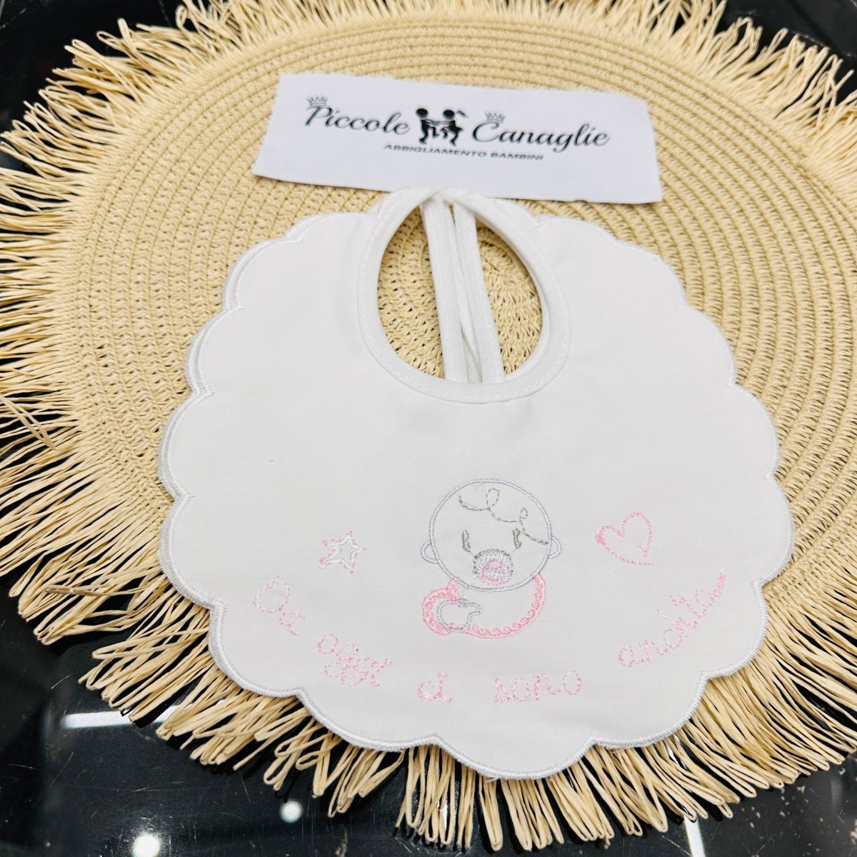 Bavetta BV003021 rosa - Piccole Canaglie - PC22509