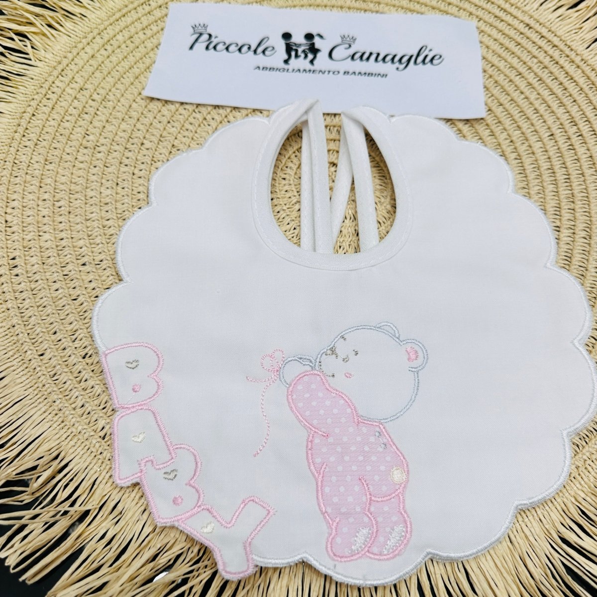 Bavetta BV003130 rosa - Piccole Canaglie - PC22516