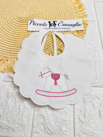 Bavetta cavallino rosa antico BV003131 - Piccole Canaglie - PC23778