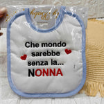 Bavetta che mondo sarebbe senza la nonna celeste - Piccole Canaglie - PC22340