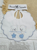 Bavetta Cuori Stella Celeste Bv003153 - Piccole Canaglie - PC29767