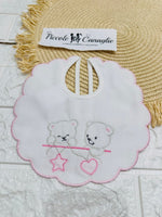 Bavetta Cuori Stella Rosa Bv003153 - Piccole Canaglie - PC29765