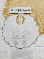 Bavetta Cuori Stella Tortora Bv003153 - Piccole Canaglie - PC29766