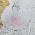 Bavetta fiocco rosa BV003129 - Piccole Canaglie - PC21974