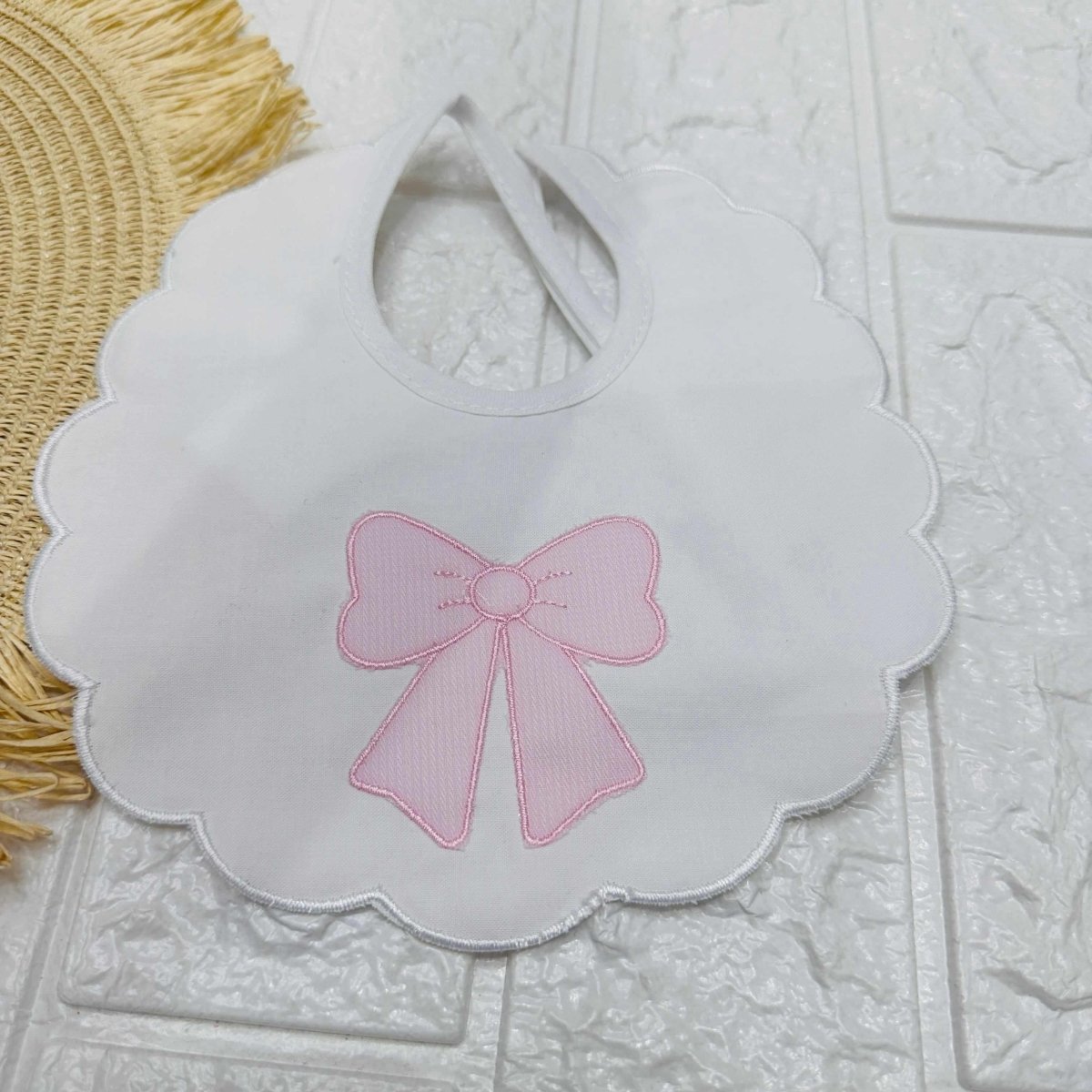 Bavetta fiocco rosa BV003129 - Piccole Canaglie - PC21974