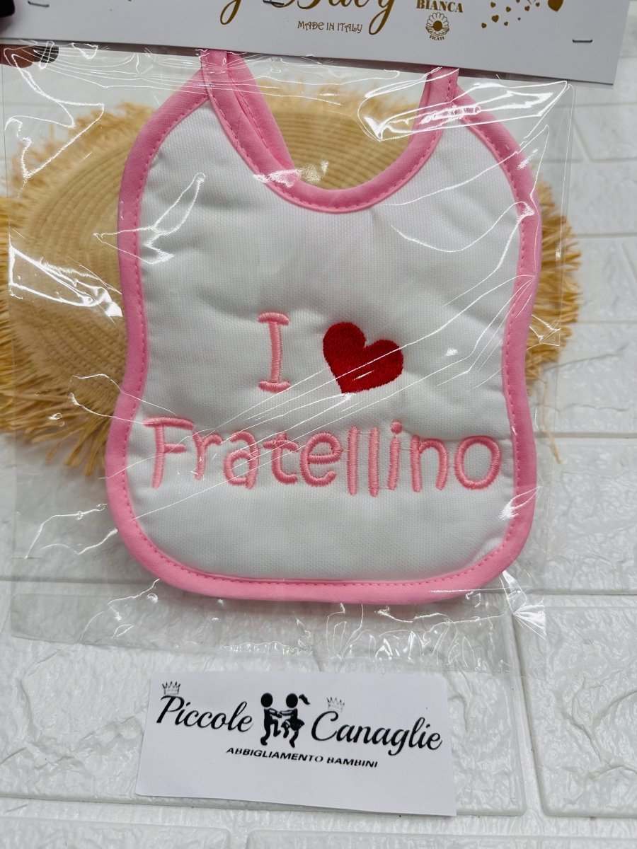 Bavetta Fratellino Rosa - Piccole Canaglie - PC25899