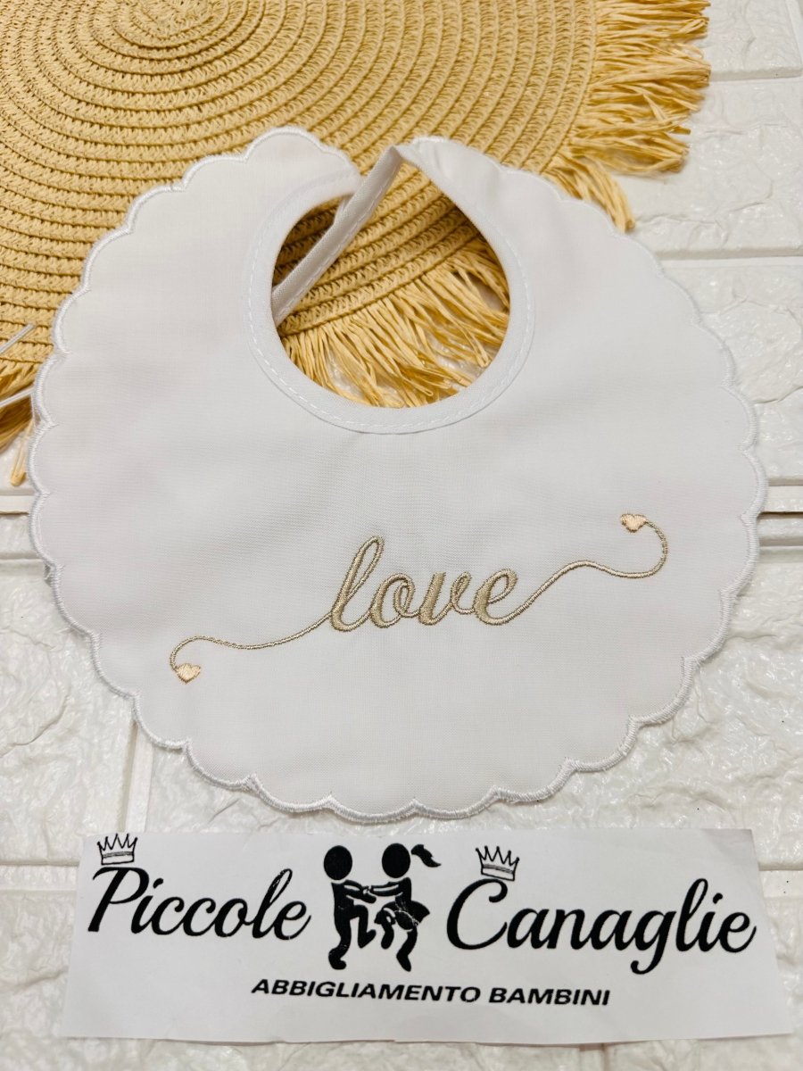 Bavetta love Beige BV003141 - Piccole Canaglie - PC24921