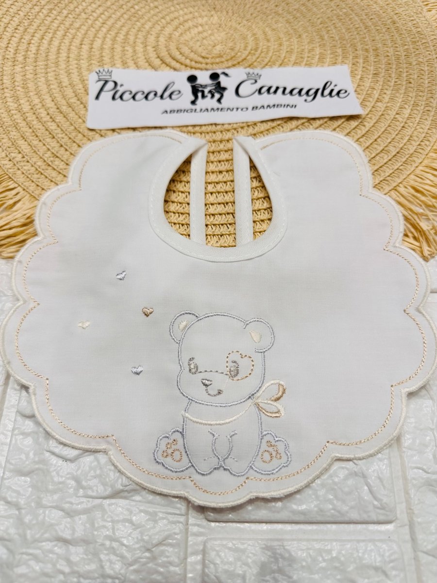 Bavetta Orsetta Panna Bv003118 - Piccole Canaglie - PC25285