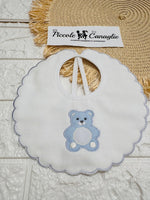 Bavetta orsetto Celeste BV003137 - Piccole Canaglie - PC24765
