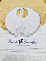 Bavetta Orsi Abbracci Beige Bv003159 - Piccole Canaglie - PC27595