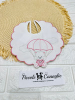 Bavetta Orso Paracadute Rosa Antico Bv003154 - Piccole Canaglie - PC27599