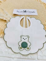 Bavetta orso verde BV003137 - Piccole Canaglie - PC26508