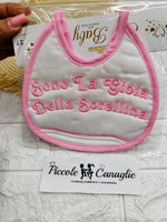 Bavetta Sono La Gioia Della Sorellina Rosa - Piccole Canaglie - PC28427