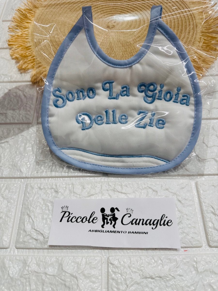 Bavetta sono la Gioia delle zie celeste - Piccole Canaglie - PC24782