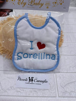 Bavetta Sorellina Celeste - Piccole Canaglie - PC25896