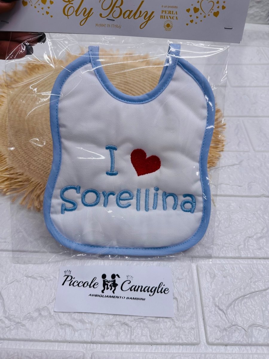 Bavetta Sorellina Celeste - Piccole Canaglie - PC25896