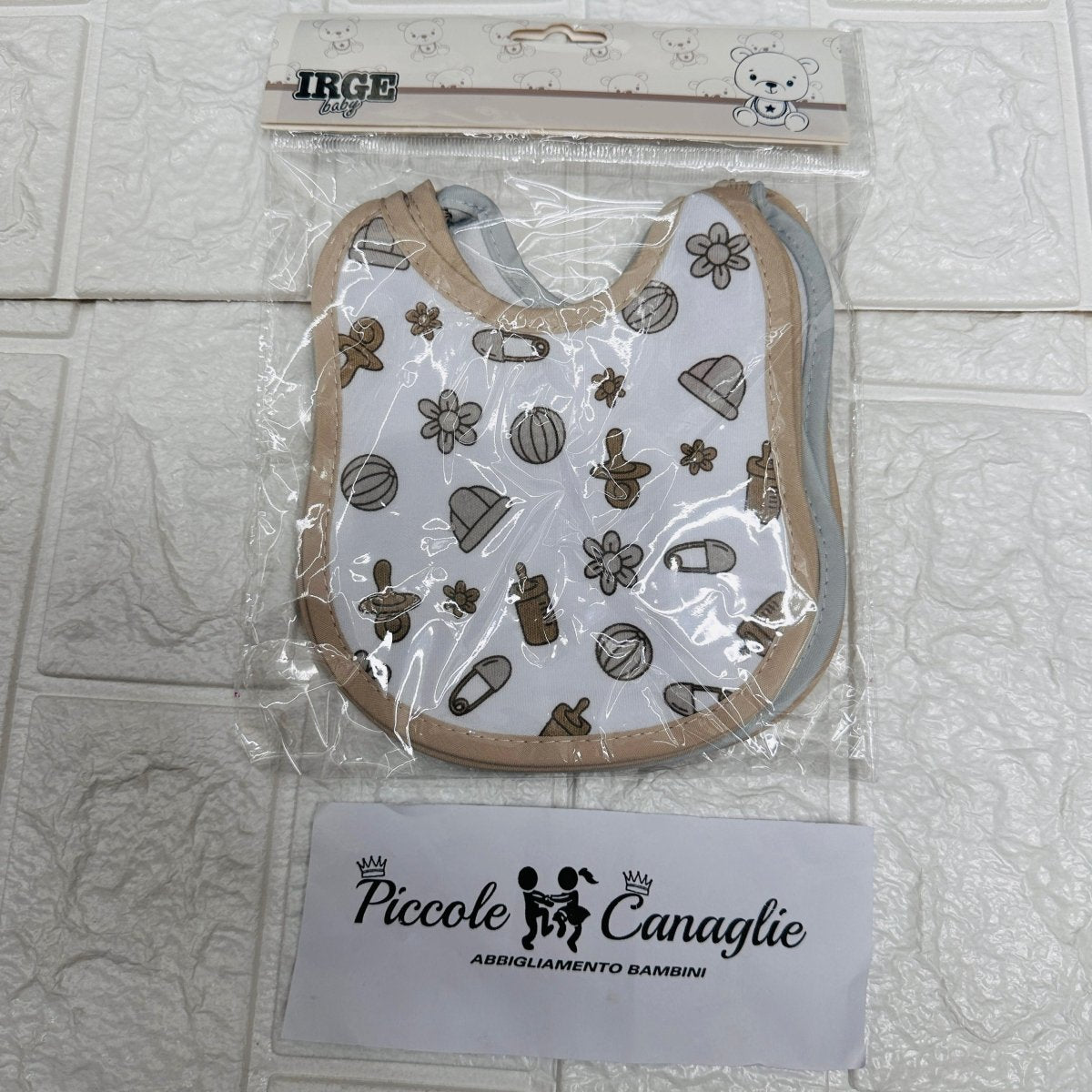 Bavette allattamento 6 pezzi - Piccole Canaglie - PC22806