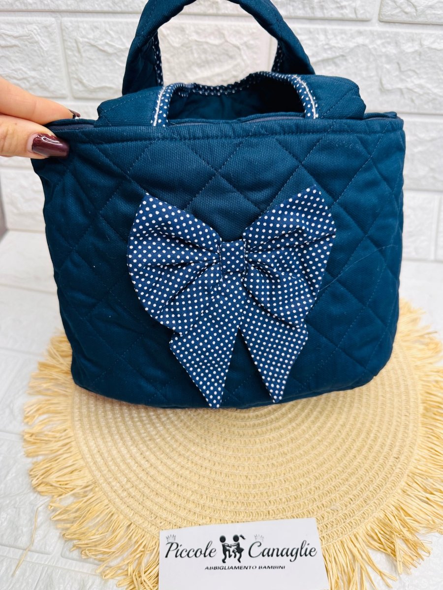 Beauty Fiocco Blu Dim 30x15 - Piccole Canaglie - PC25806